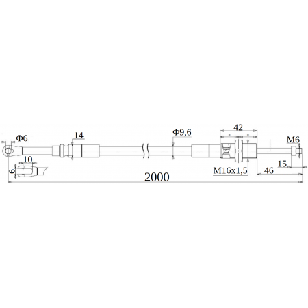 ZESTAW 2 SEKCYJNY 40L DO TURA PŁYWAK ROZDZIELACZ Z ZATRZASKIEM + DŹWIGNIE NA WIDEŁKI LINKI 2m
